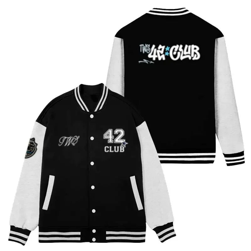 KPOP TWS 42: CLUB 2025 World Tour Grappige Hoodie Hip Hop Grafische Sweatshirts Poleron Hombre Streetwear Harajuku Trainingspak