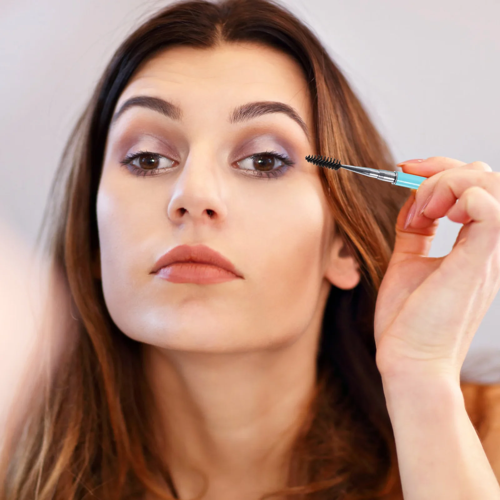 3 قطع من مشط فرشاة الرموش، أدوات مكياج رموش محمولة ممتازة، حجم صغير، خفيفة الوزن، صالونات التجميل للاستخدام المنزلي، أمشاط الحواجب