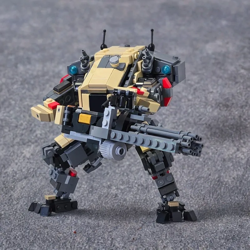 

654PCS MOC Custom Building Block Set: Legion Titan from Titanfallasda 2, Creative Assembly, Perfect for Gaming Enthusiasts