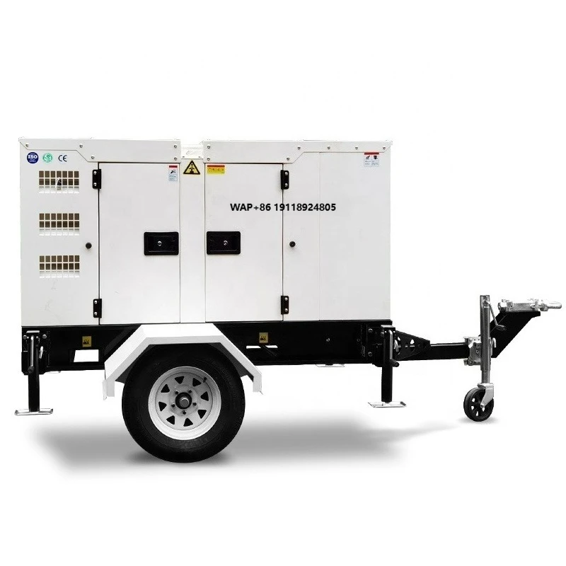 Hot Sale 10KW Sound Proof Generator with Yangdong Engine 10KW Trailer Type Generator