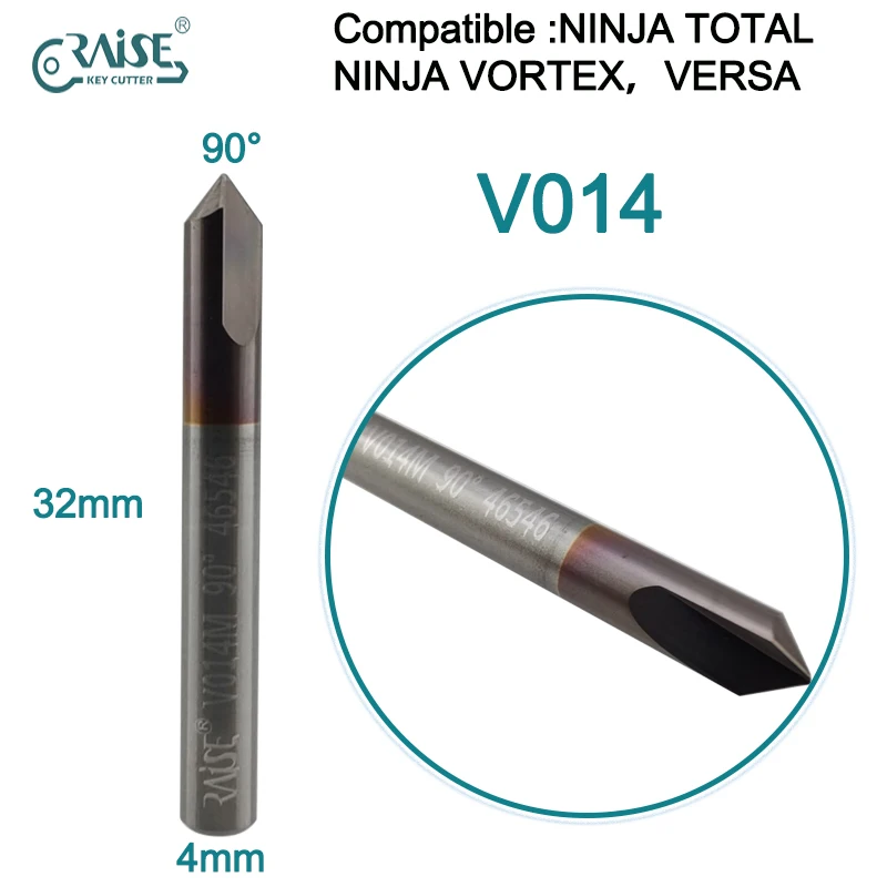 

RAISE Milling Cutter V014M Compatible with KEYLINE V014 KEYLINE NINJA TOTAL NINJA VORTEX VERSA Key Duplicating Machine