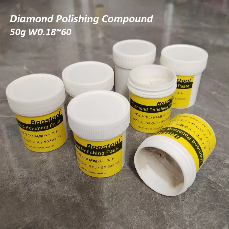 50g Polishing Compound Mirror Buffing Grinding Mold Die Polishing Paste For Glass Metal Rock Jewelry Chrome Gemstone