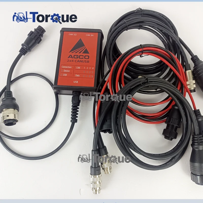 Electronic Tractor For AGCO DIAGNOSTIC KIT CANBOX FENDT FenDias OEM AGCO Massey Ferguson FENDT Diagnostic Scanner Tool