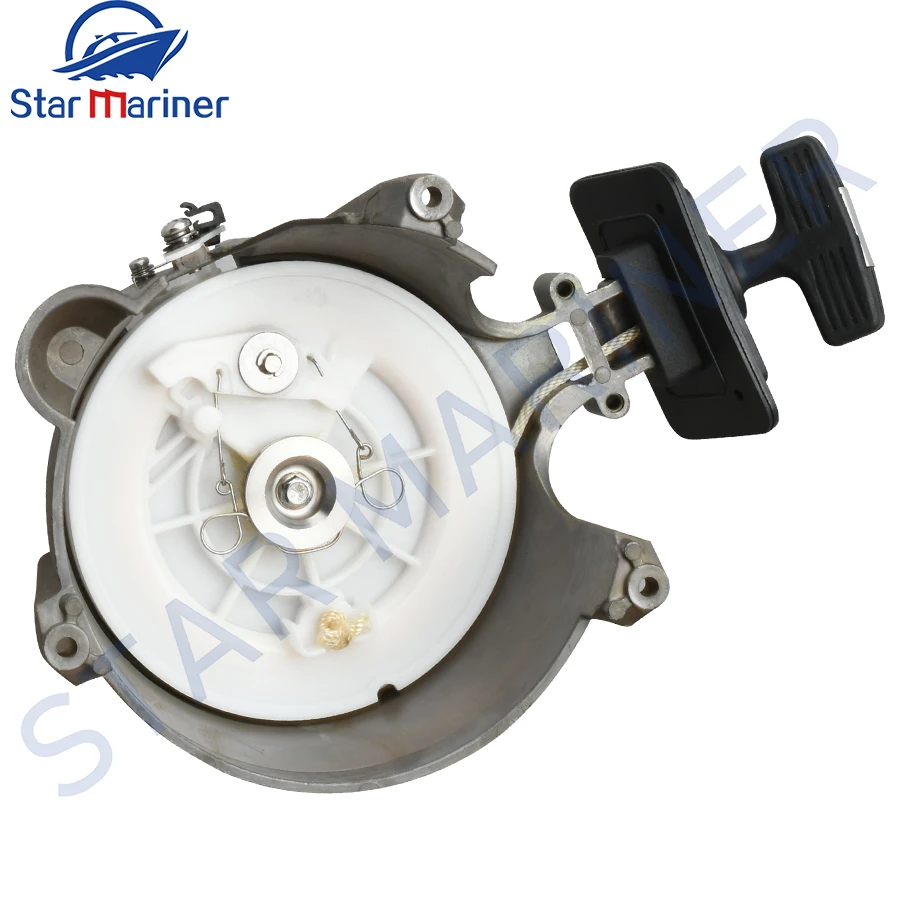 Boat Engine Recoil Starter Assy 350-05000-0 New Model For Tohatsu outboard motor 18HP 2 storke 350-05000-2 350-05000-3 Parts