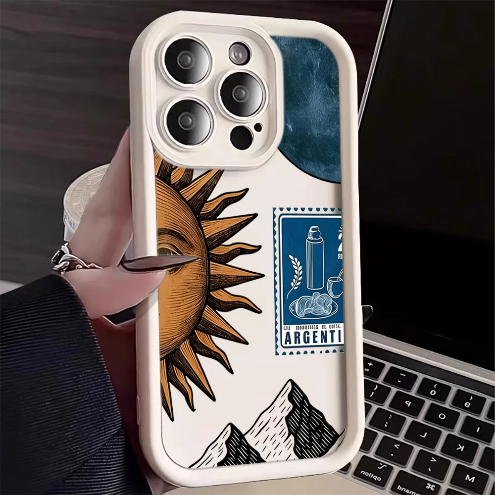 Luxus-Silikonhülle mit Sternen- und Mondmotiv für iPhone 16 13 11 17 Pro Max Hüllen iPhone 12 13 ProMax 14 15 Plus 7 8 XS XR Stoßfeste Schutzhülle – Detail 3