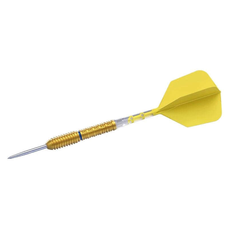 

CUESOUL JIHO S3 21 г/23 г Набор дротиков со стальным наконечником, 90% вольфрамовый набор дротиков с титановым покрытием и уникальным полетом ROST T19