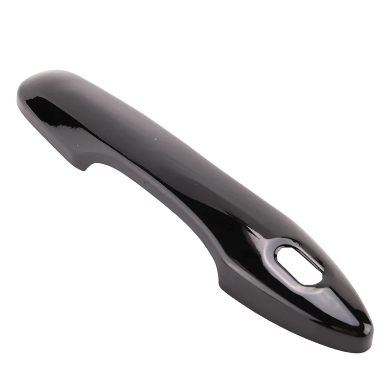 Deurgreep Cover Glanzend Zwart Side Smart Exterieur Deurgreep Cover Trim Beschermende Voor 2019-2023 Toyota Corolla Hatchback