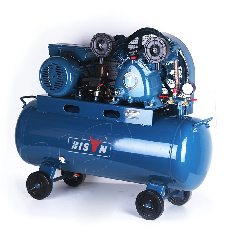 Belt Drive 80L 220V 3 hp 3hp Piston air Compressor Single Phase 2.2 kw 2.2kw air Compressor