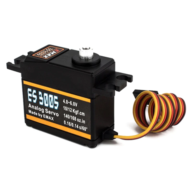 Servo impermeabile EMAX ES3005 metallo analogico Servo 42g impermeabile con ingranaggi per RC auto elicottero barca aereo parti accessori fai da te