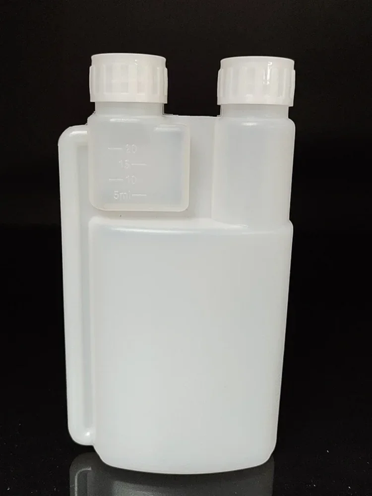 8 stuks HDPE gegradueerde opbergflessen met lekvrije deksels, duidelijke markeringen voor shampoo, zeep, reiniger, navulling huishoudelijke