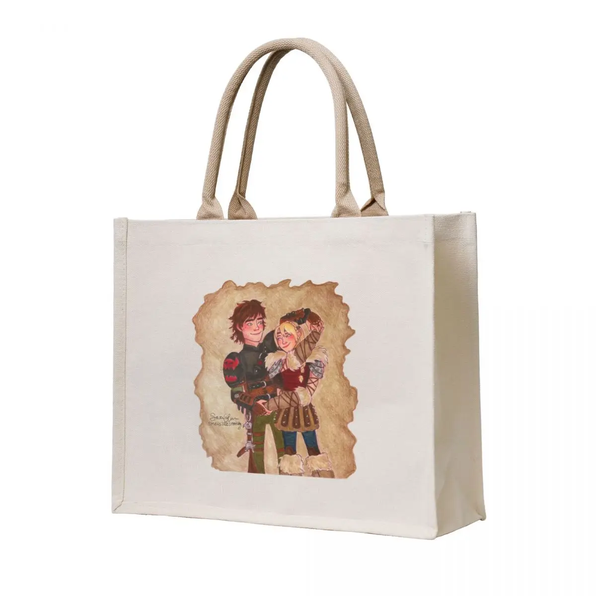 

Dancing and Dreaming Tote Bag custom fabric bag Shopping bags canvas tote bag