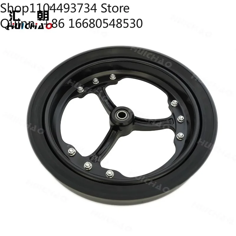 

YTDebris Resistant HUICHAO Rubber & Cast Iron Agro Planter Tractor Farm Spoked Gauge Whee Assembly Replacement 814-257C,