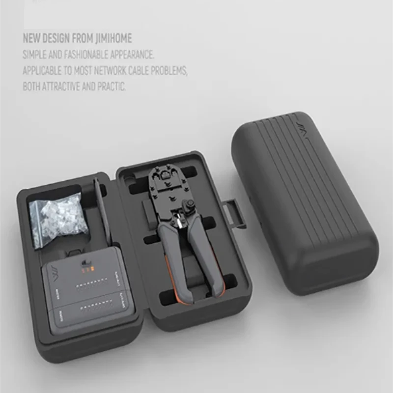 jimihome-多機能ネットワークケーブルペンチカッターポータブル家庭用修理ツールワイヤーカッティングテスター