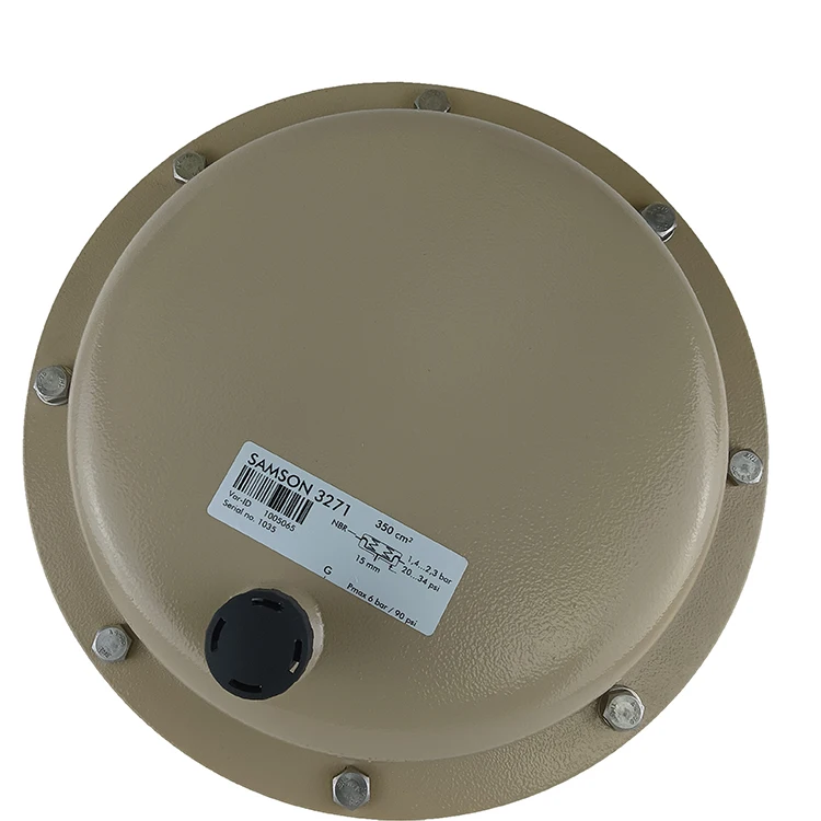 Actuador Neumático Tipo 3271 Instrucciones de Montaje y Operación Samson 3277