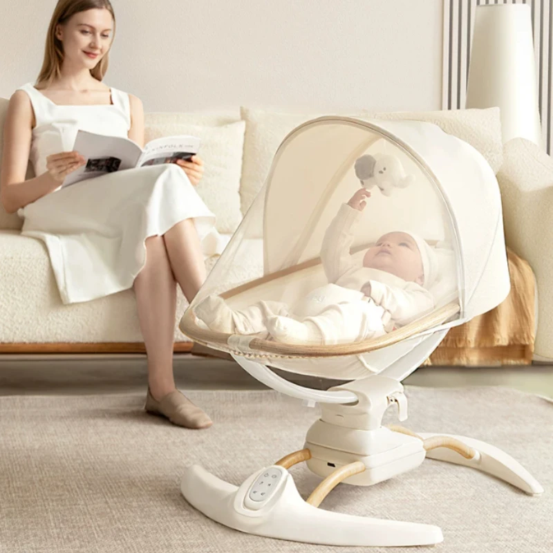 Baby Swing Bouncer - Baby Swings for Infants,Bluetooth Infant Swing