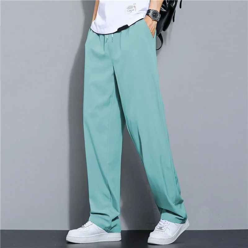 

2 Colors NWT Men Stretch Casual Pants 4-Way Gym Sport Gym Jogger Thicker Bottom Free Shipping