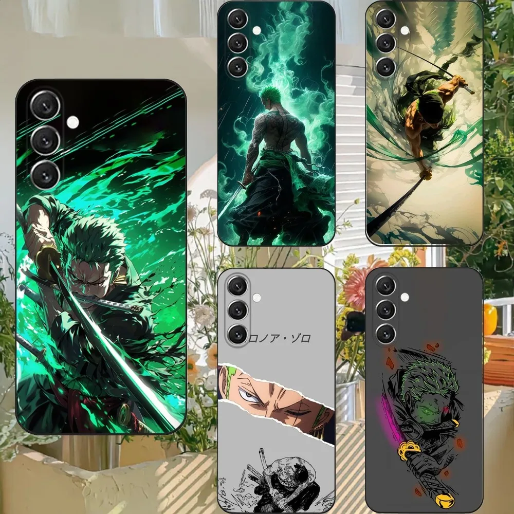 

Ones P-Pieces Zoro Phone Case Phone Case For Samsung S25,S24,S21,S22,S23,S30,Ultra,S20,Plus,Fe,Lite,Note,10,9,5G Black Cover