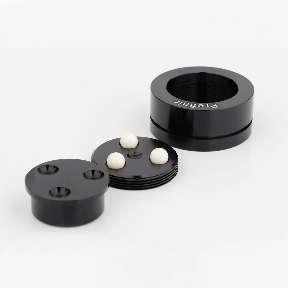 4er-Set Lautsprecherständer Keramikperlen-Fußpolster Stahlkugel-Lautsprecherspikes Anti-Schock Verstellbare Basispolster Vibrationsdämpfer – Detail 6
