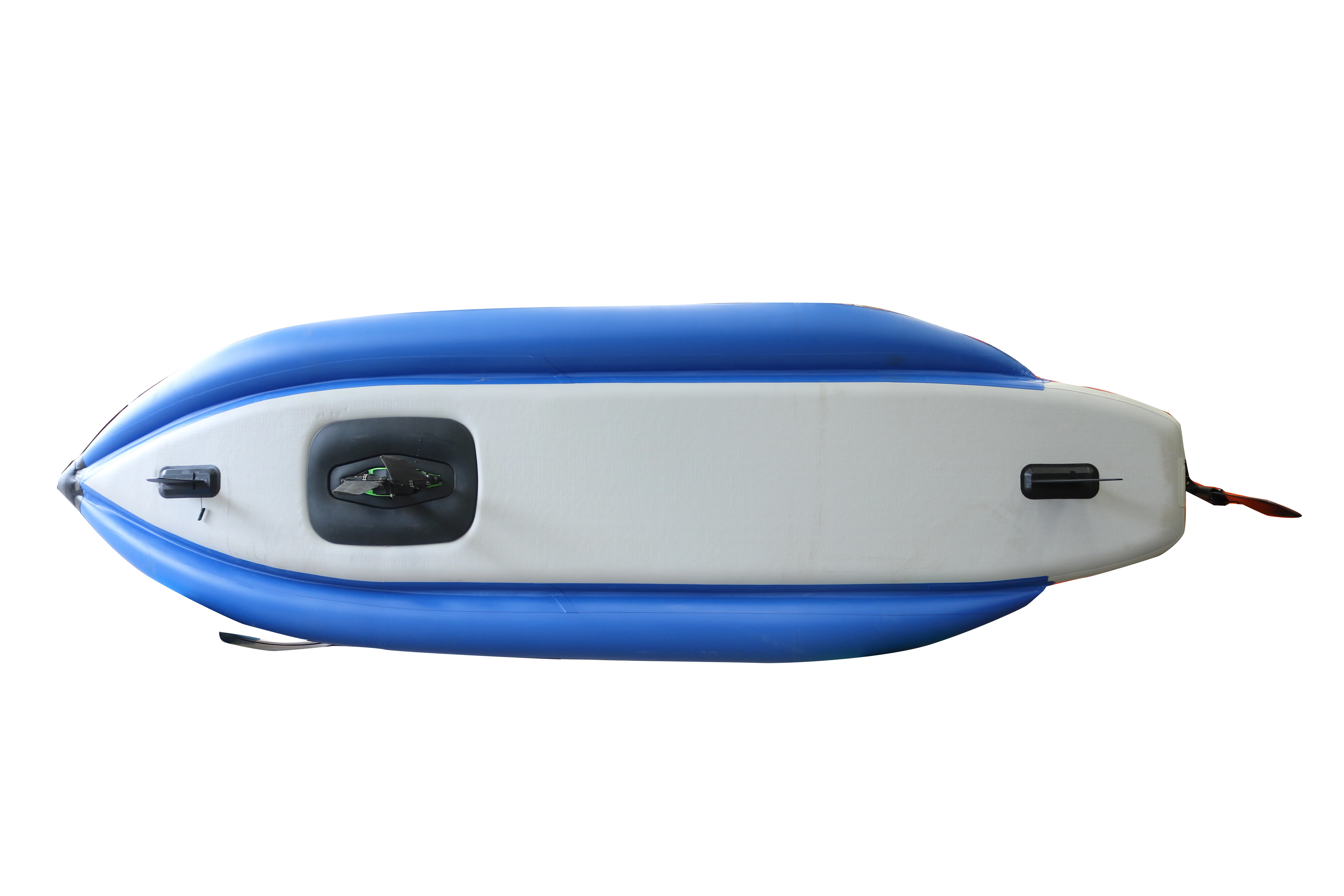 Inflatable Pedal Kayak 1 Person Sit on Top 12 FT New Design High Quality PVC Material with Rudder System for Sale