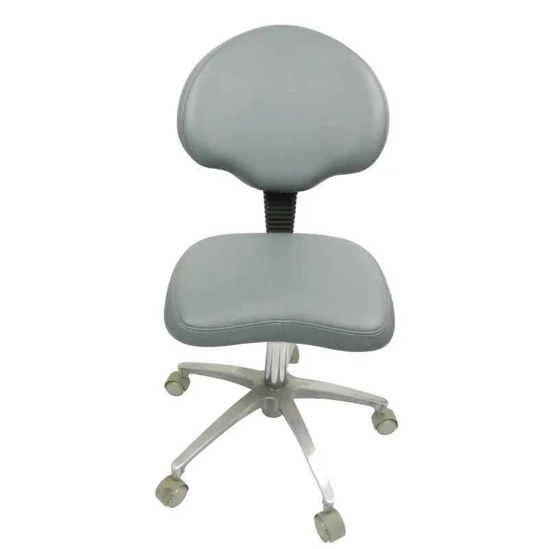 Lifting leather back chair, silent medical wheel laboratory, anti-static chair