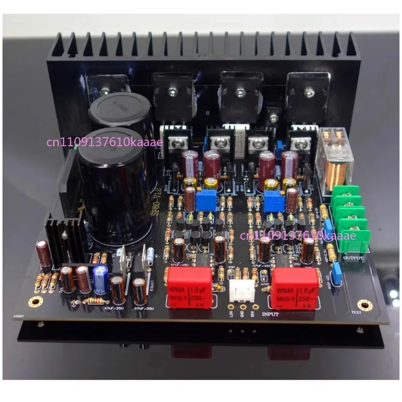 

M4 Imitation of The British Seddon Circuit SF60 Dual Channel 150W*2 Stereo Amplifier Super LM3886 TDA7293