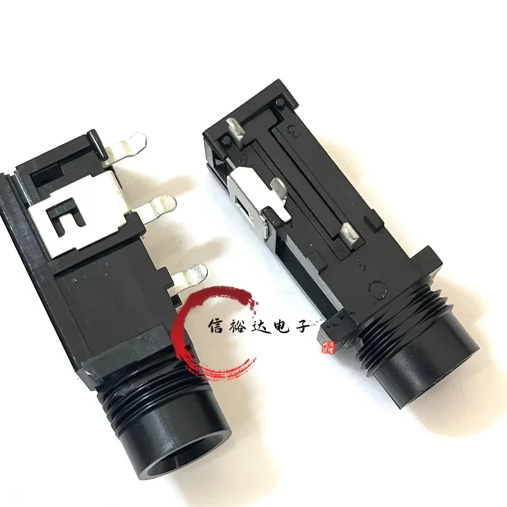 Original new 100% 6.35MM jack 6.5 electronic keyboard sound card audio port connector 3pin YKB21-5012SN
