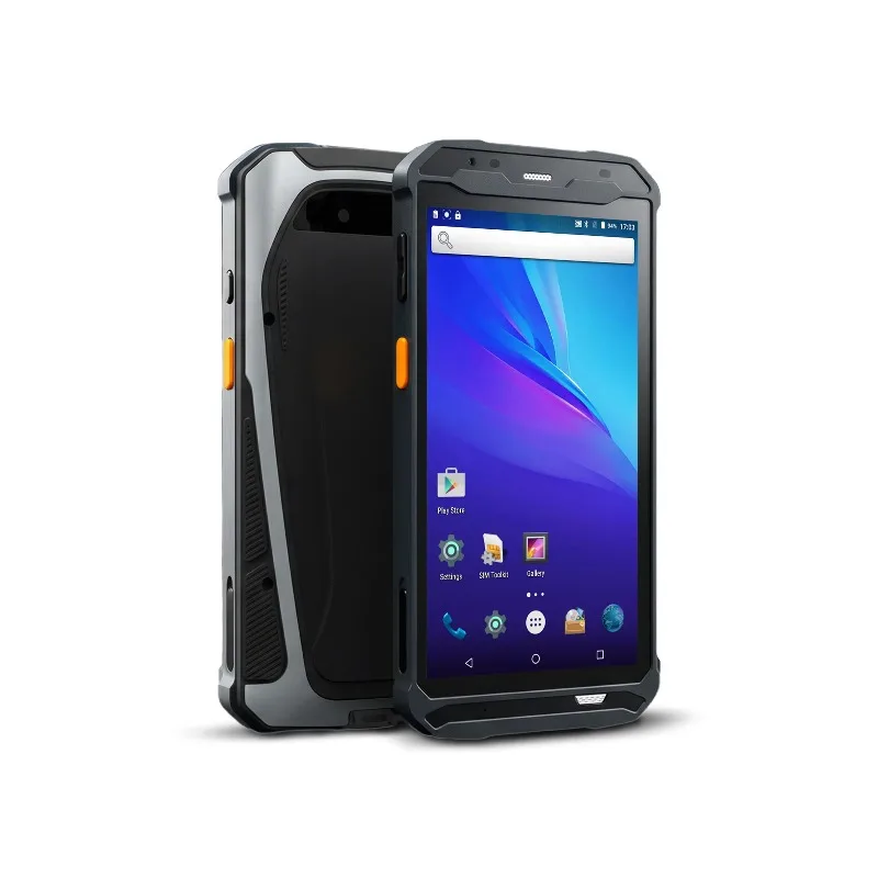 

Прочный Android-терминал IP67 GMS со сканирующим модулем DPM, портативный сканер 2D для склада, считывание лазерных гравированных кодов