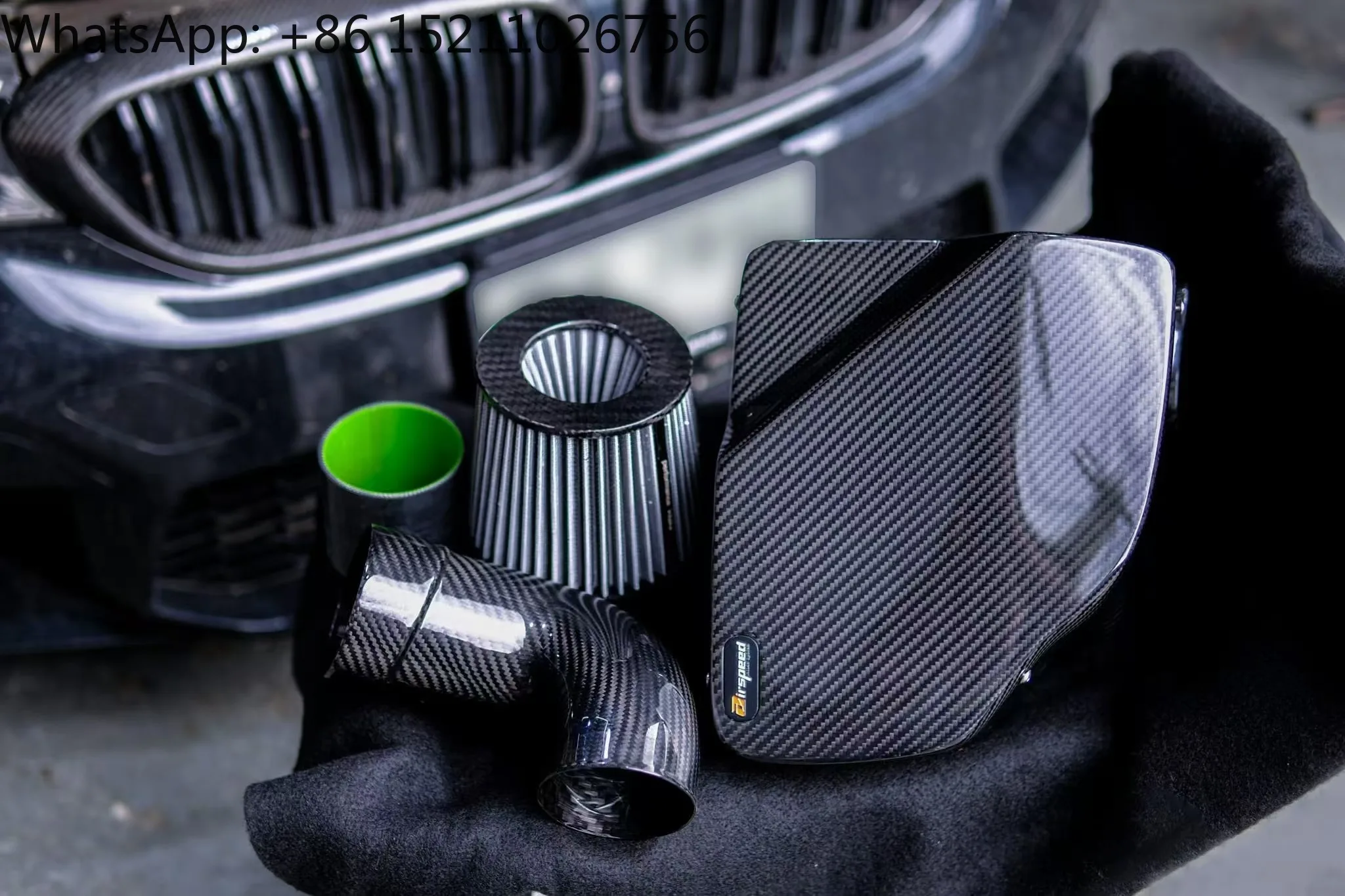 Airspeed Real Car Data Development Dry Carbon Fiber Cold Air Intake System for BMW 520Li 525i 530i G30 G38 B48 2.0T