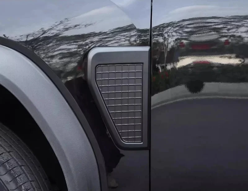Car Front Side Wing Fender Suitable for Chery JETOUR Traveler T2 2023 2024 Body Side Mark Air Vent Sticker Decorative Cover