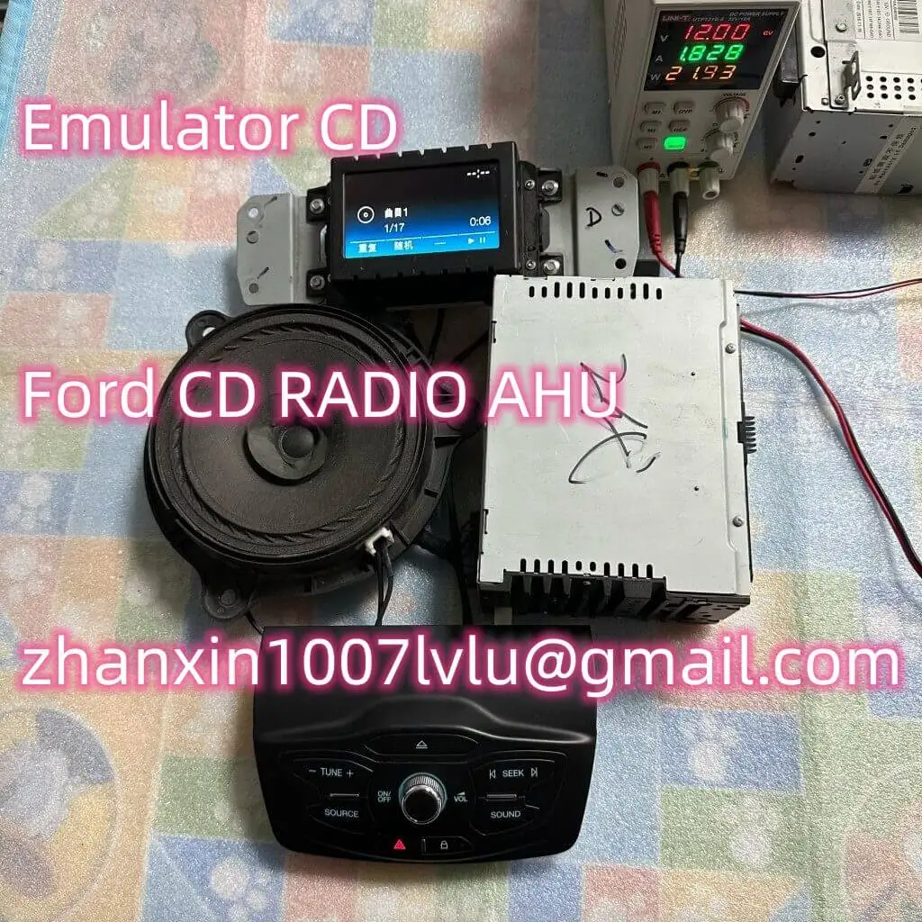 Emulator Test Wire For Ford Lincoln Radio AHU AHU1049 AHU1004 Radio CD CD1038 CD1049 Car CD Audio Test Platform Bench Tool