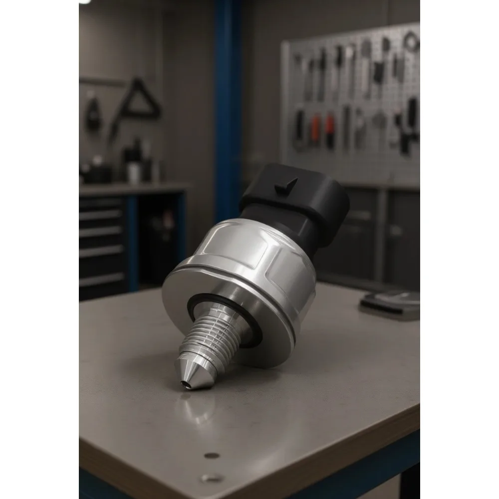 

Fuel Rail Pressure Regulator Sensor 12635273 5PP11-4, Fuel Injection Pressure Sensor for Cadillac SRX, Chevrolet Equinox Impala