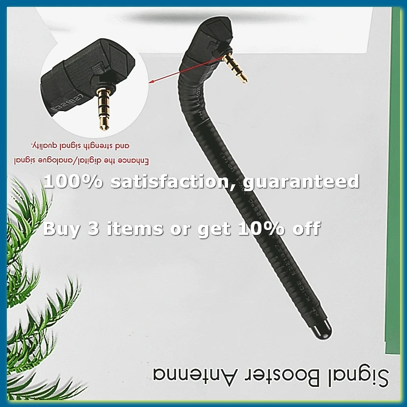 Signal Booster 3.5mm 6DBI Jack External Antenna For Mobile Cell Phone