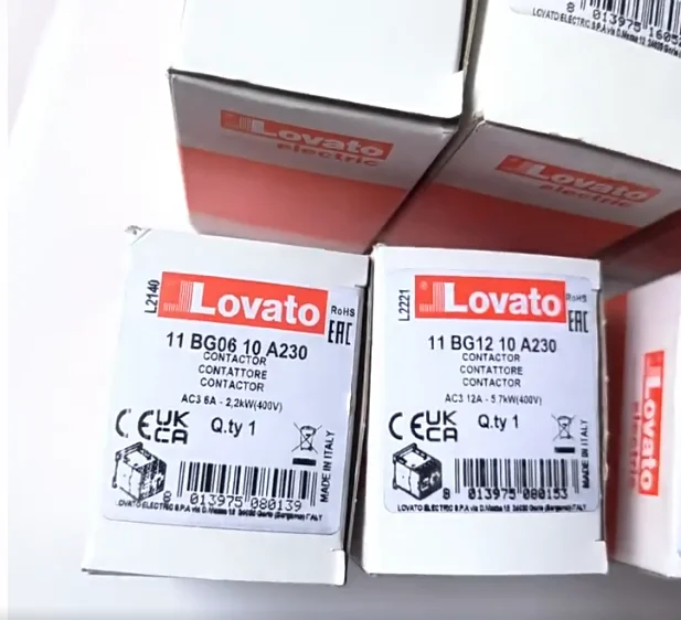 

BG0910A 230V Italian LOVATO contactor BG06/BG12/BF09/BF12/BF18 Liya Road
