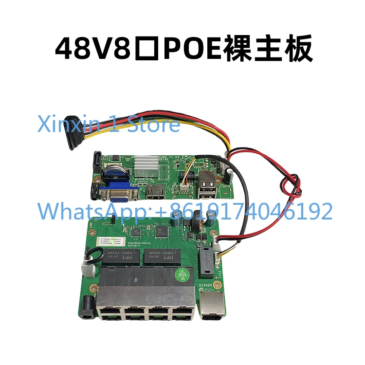 NBD8010S-KL-V2 4K high definition bare main board 48V POE network recorder, monitoring H.265