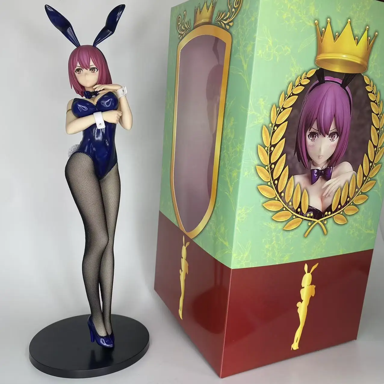 

Ming'er House FREENG Food Halberd Spirit New Household Crimson Rabbit Girl 1/4 Handmade Model Collection Ornament