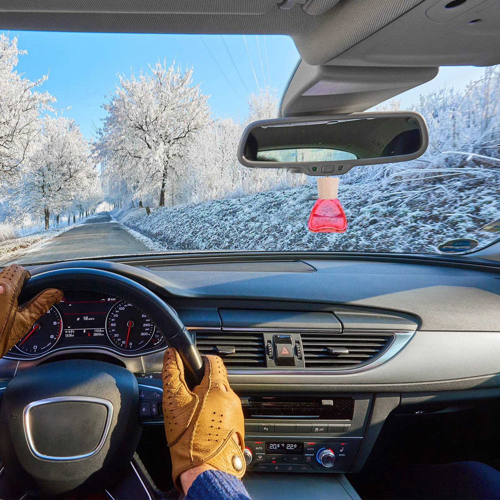 

1 шт. автомобильный ароматизатор-подвеска, стеклянный многоразовый диффузор для эфирных масел, освежитель воздуха, украшение для салона автомобиля