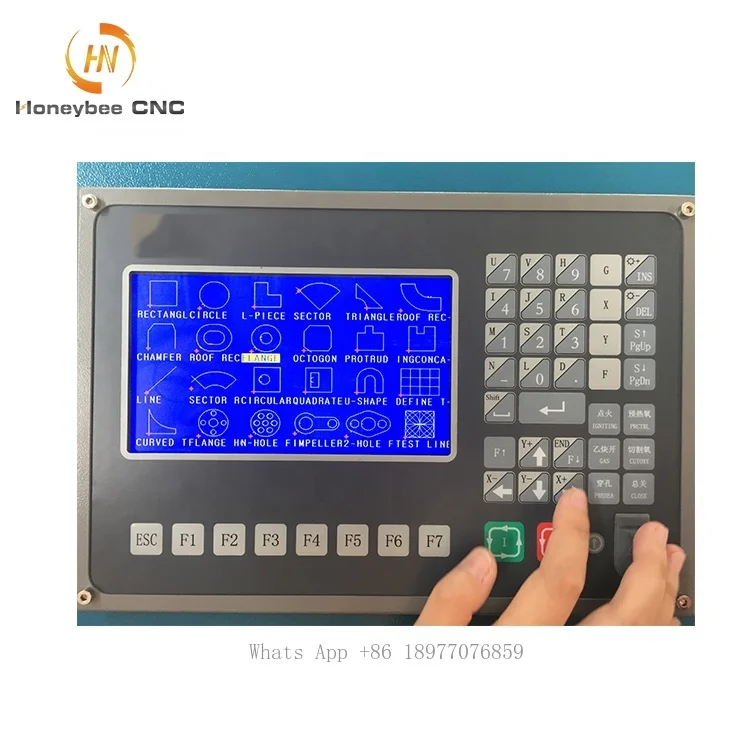 SF-2100S 2 Axis CNC Controller For Plasma Flame Cutting Machine