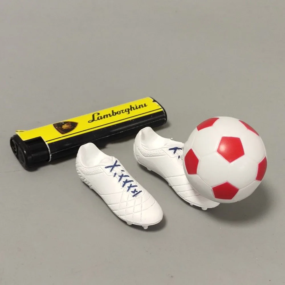 In Stock For Fans DIY 1/6th Soccer Football Player Flexible Movable Durable Muscle Body Figures Hand Solid Shoe Accessories