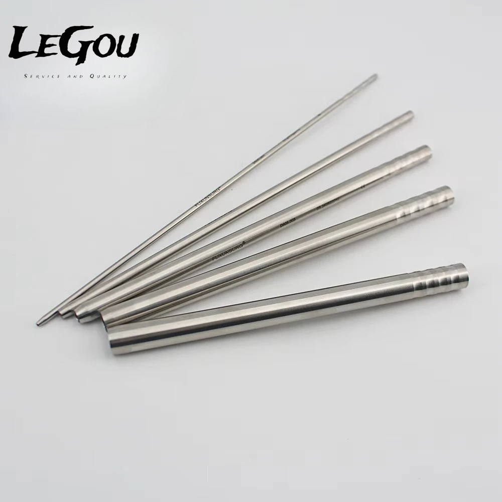 

Профессиональные эндоскопические инструменты LeGou для интерламинарной дискэктомии, 5-ступенчатый дилататор для эндоскопии позвоночника