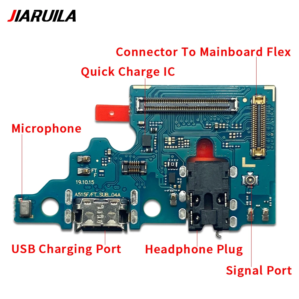 USB Fast Charging Charger Main Motherboard Flex Cable For Samsung A21 A21S A31 A41 A51 A70 A71 Dock Connector Board