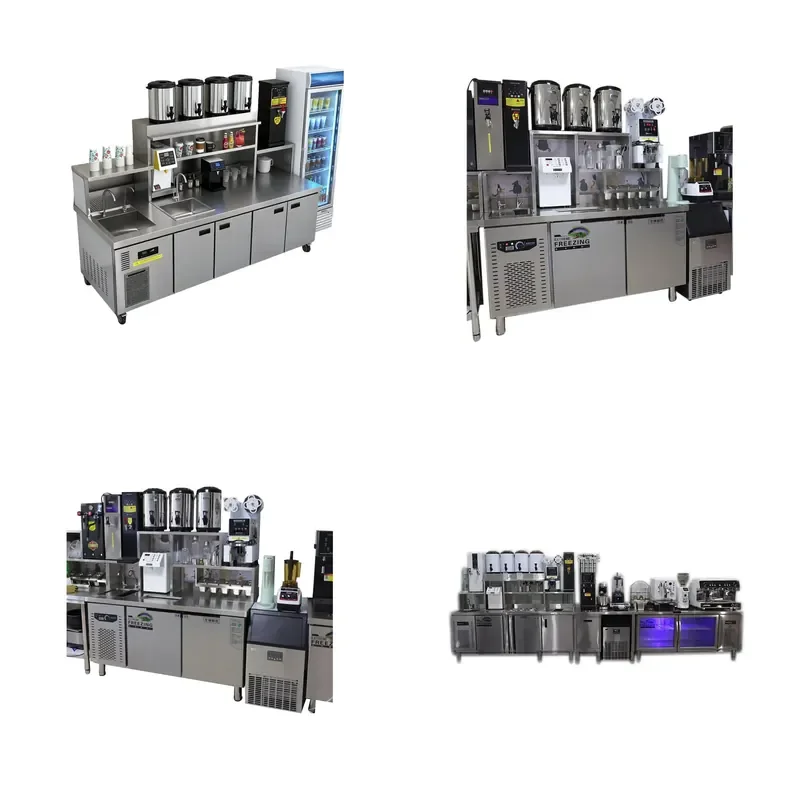 M1.5 Meter Custom Bubble Machine Refrigerated Working Water Boba Bar Milk Counter No reviews yet · Complies with EU