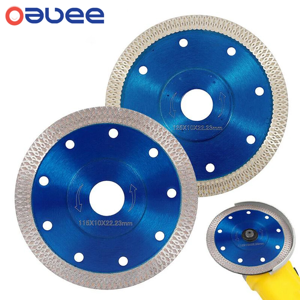 Turbo Diamond Saw Blade Granite Marble Cutting Disc Porcelain Tile Ceramic Blades 3 Sizes for Angle Grinder Diamond Saw Blade