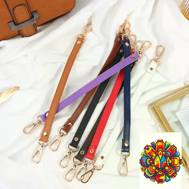 28Cm Pu Leather Handbag Handle For Women Short Bag Strap Replaceable Shoulder Strap Bag Belt Handle Fashion Bag Accessories