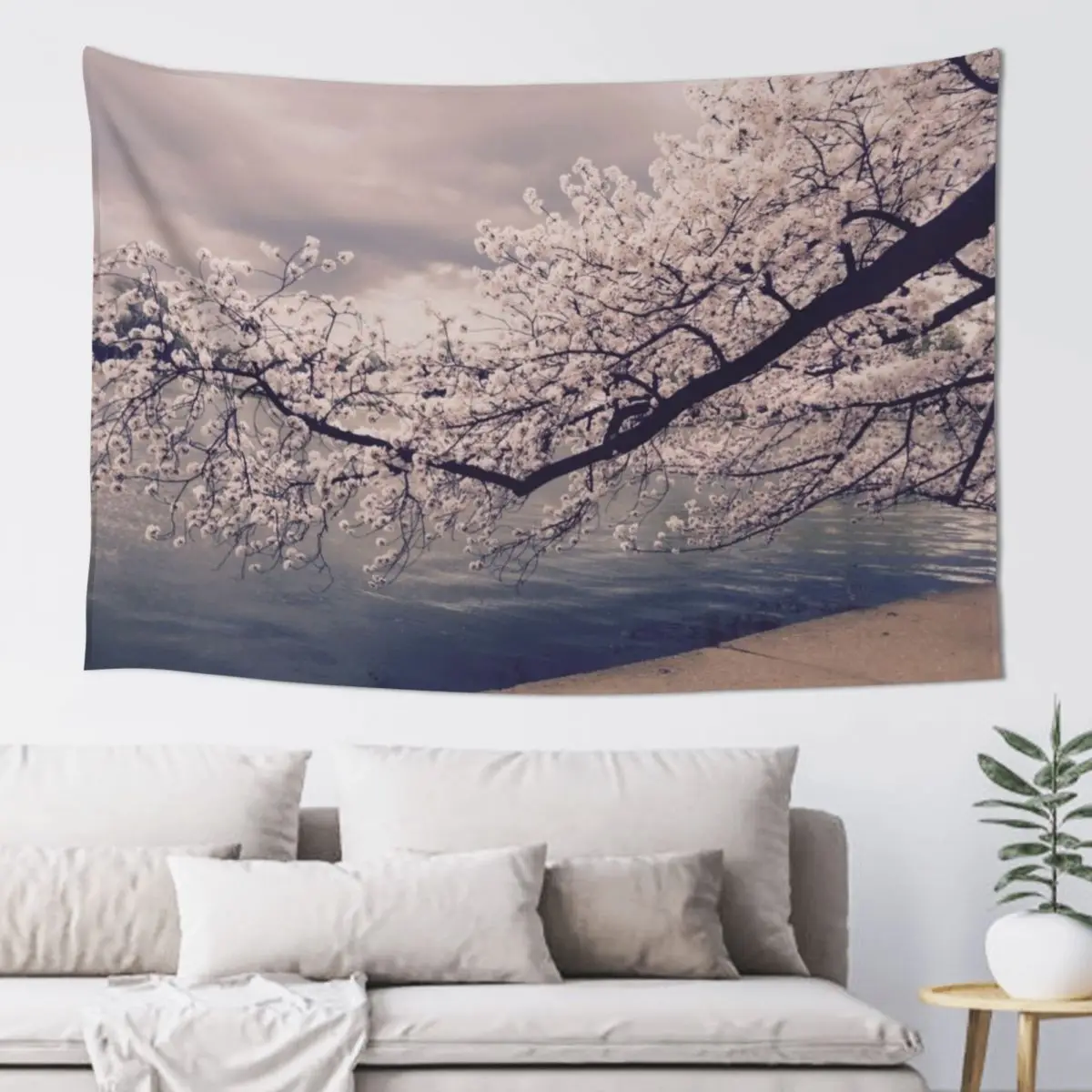 

Cherry Blossom Branch Tapestry Wall Coverings Decoration Bedroom Tapestry