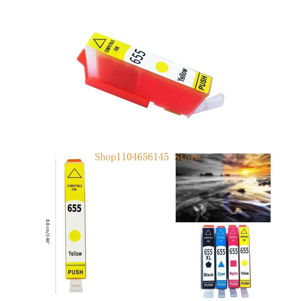 

5ASD 655 655XL Чернильные картриджи Замена для HP655 Deskjet 3525 5525 4615 4625 4525 6520 6525 6625 Принтер картриджа чернил