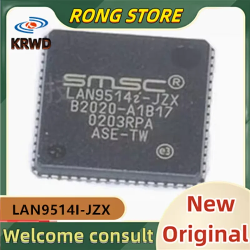 

(3 шт.) новый и оригинальный чип IC LAN9514I-JZX LAN9514I 9514I QFN64