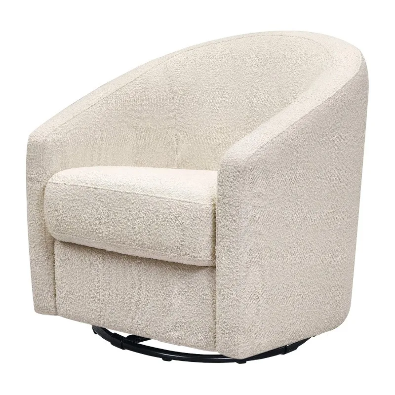 

Madison Swivel Glider in Polyester Ivory Boucle, Greenguard Gold and CertiPUR-US Certified