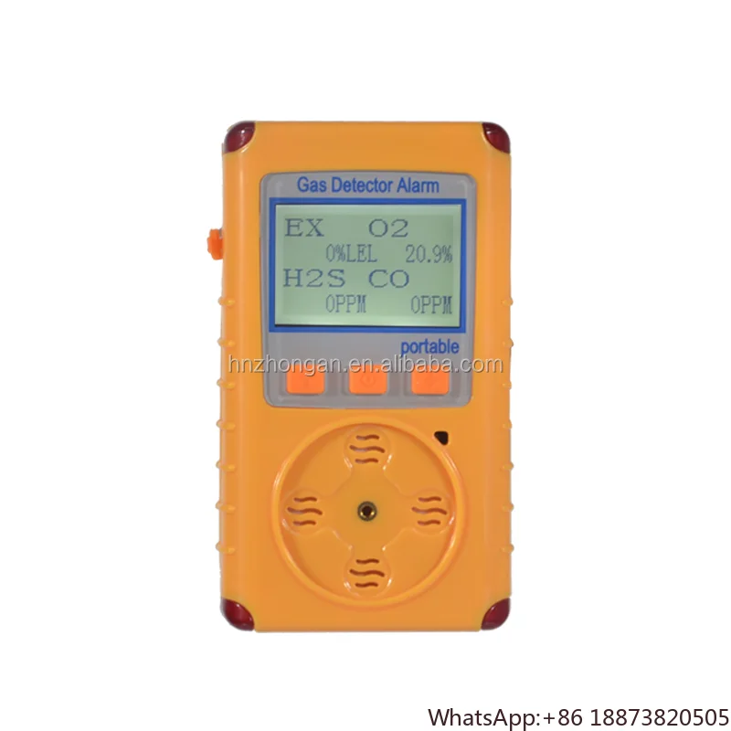 KP826 Portable Multigas Detector for LEL(EX)  O2 CO H2S