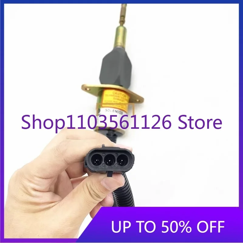 

Motor Grader Shut-Off Solenoid Valve 3928160/3928161 High Quality Stop Oil Cut-Off Valve for Excavator Grader Shut-Off Switch