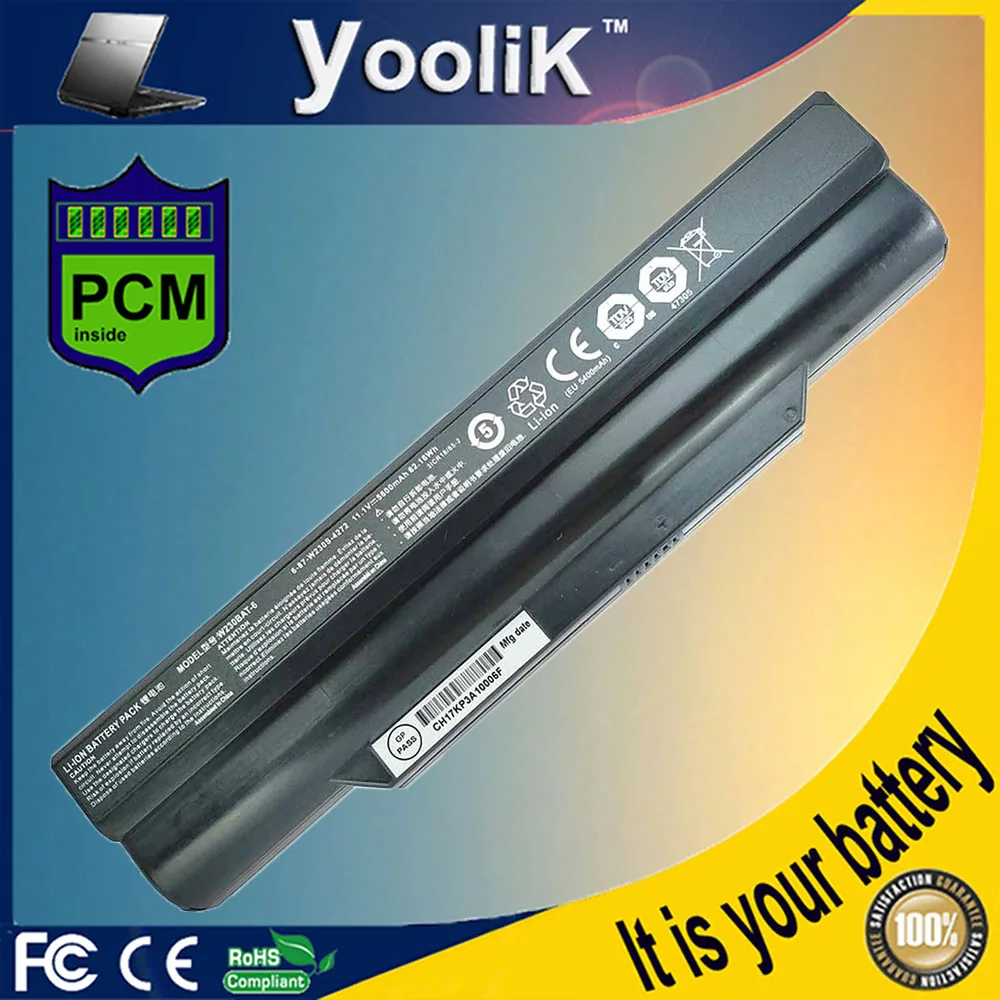 

OEM W230BAT-6 Laptop Battery For Clevo W230 W230SD W230SS W230ST Barebones Terrans Force X311